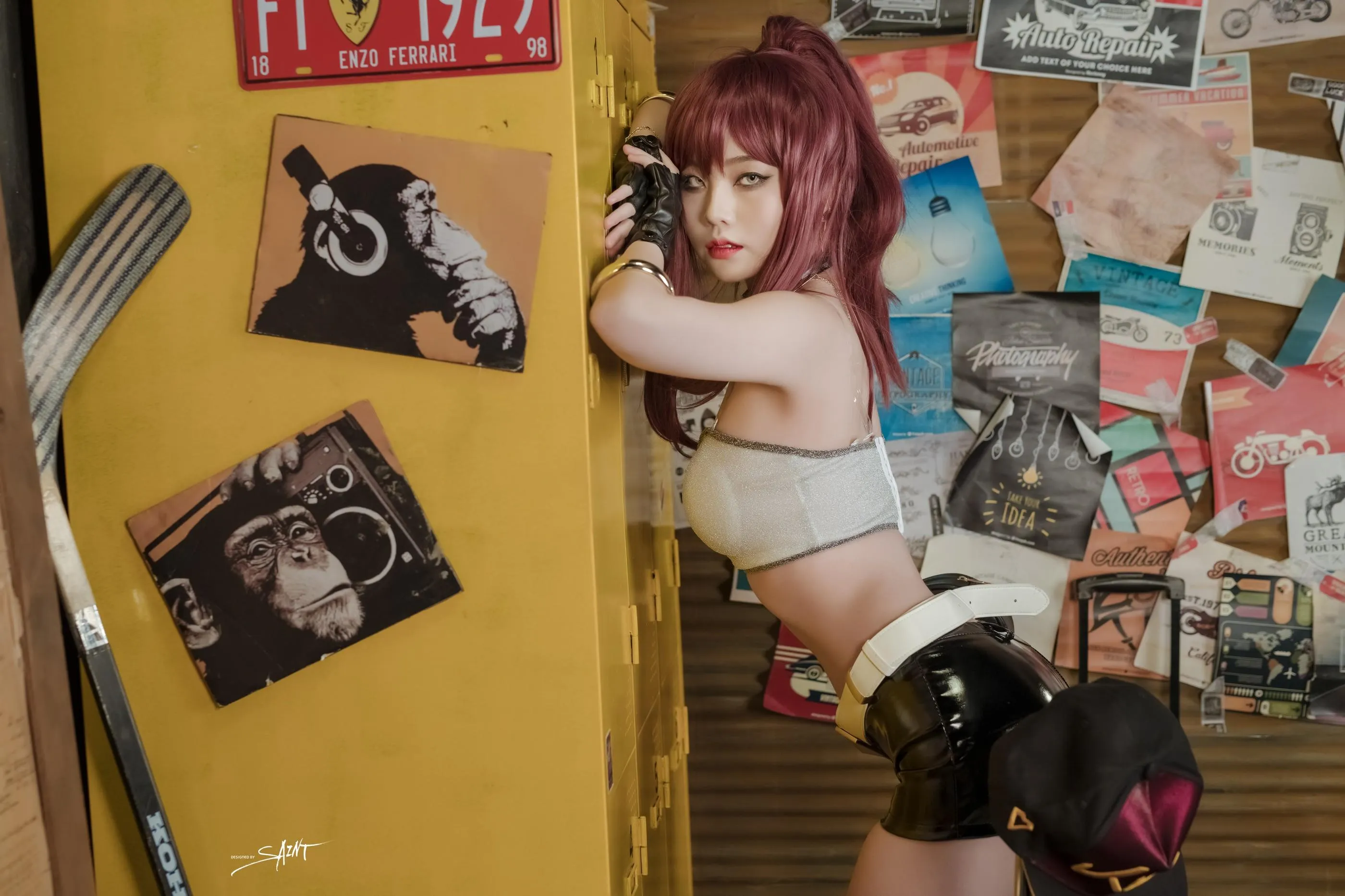 NO.099 [SaintPhotoLife] Yuna 윤아  VOL.04 KDA Akali  Nier Automata 2B [65P]插图
